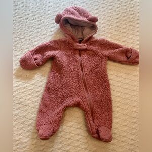 Carters Pink Fleece Baby Teddy